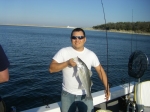 Striper caught on Lake Texoma with guide Brian Prichard