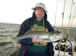 Stripers caught on Lake Texoma with striper guide Brian Prichard