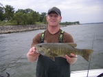 Stripers caught on Lake Texoma with striper guide Brian Prichard