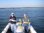 Fall topwater season for trophy stripers