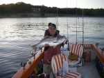 Fall topwater season for trophy stripers